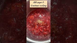 Quick Easy 10 minutes pectinfree open or Instant pot Strawberry Jam Strawberryjam [upl. by Horlacher]