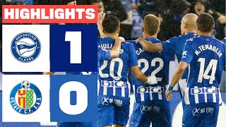 DEPORTIVO ALAVÉS 1  0 GETAFE CF  RESUMEN LALIGA EA SPORTS [upl. by Maller180]