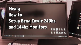 Настройки мониторов Zowie benq xl2540 и xl2411k  How to setup Zowie benq xl2540 and xl2411k [upl. by Ahel]