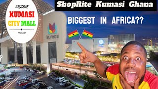 ShopRite Mall Kumasi Ghana The Highest Mall in Africa Let’s Tour inside Kumasi City Mall 2024 [upl. by Wills]