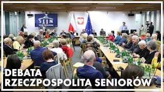 Debata panelowa quotRzeczpospolita Seniorówquot [upl. by Halik]