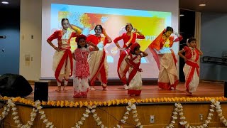 Dance Drama in Durga Puja 2024 by Bengali children of London ON [upl. by Adniled]