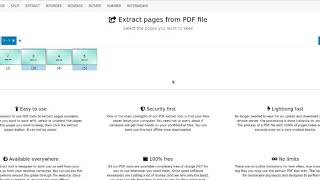 How to extract pages from a PDF file [upl. by Oirottiv]