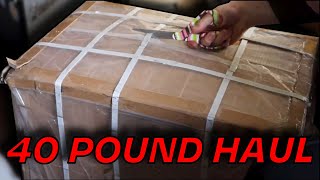 40LB 15 ITEMS Sneaker amp Fashion Haul Unboxing  Dunks Dior AND MORE [upl. by Nedrud297]