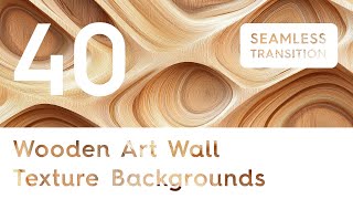 40 Wooden Art Wall Texture Backgrounds [upl. by Atinoj]