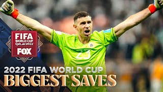 2022 FIFA World Cup Argentinas Emiliano Martínez USMNTs Matt Turner amp more in Top Ten Saves [upl. by Fidelis611]