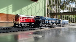 WDP4 Locomotive and Centy Toys Passenger Train Set [upl. by Hesper]