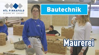 HTL Pinkafeld Bautechnik – Maurerei  Open Days  Tag der offenen Tür [upl. by Zach]