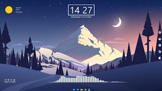 Customize Windows 11 24H2 In Minutes With Rainmeter [upl. by Ihp]