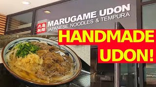 Review Marugame Udon on Oahu Handmade Udon Restaurant Must Eat Hawaii [upl. by Uthrop722]