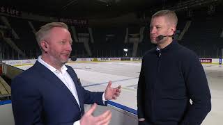 Michael Holmqvist efter uttåget  Vi ger bort alldeles för mycket  Djurgårdens IF  Brynäs IF G4 [upl. by Labinnah]