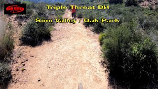 Triple Threat DH  Simi Valley  Oak Park EMTB Ride 805EMTB [upl. by Domph]