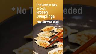 냉동만두 완벽하게 굽기 The Perfect Way to Cook Frozen Dumplings No Thaw Needed [upl. by Wettam]