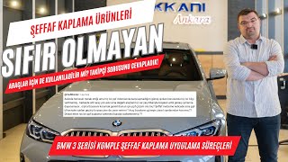 ŞEFFAF KAPLAMA SADECE SIFIR ARAÇLARA MI UYGULANABİLİR KULLANILMIŞ ARAÇLARDA UYGULAMA RİSKİ VARMI [upl. by Nuahsar161]