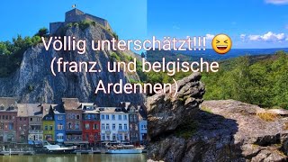 Eine grandiose Tour an der Maas entlang camping belgium travel reisen vanlife france nature [upl. by Zink412]