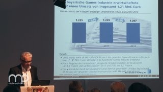 Games Studie Bayern 2013 Präsentation der Studie durch Prof Dr Klaus Goldhammer [upl. by Jaf]