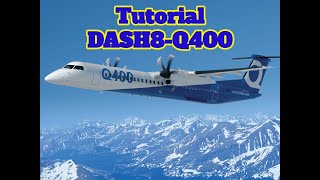 TUTORIAL Dash8 q400 Bombardier Majestic SoftwareITALIANO 17 [upl. by Dov]