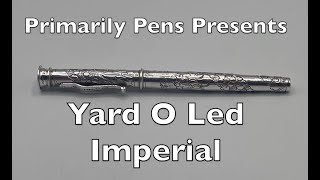 Quick look at the Yard O Led Imperial limited edition fountain pen [upl. by Ysiad781]