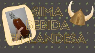 como hacer SIMA una BEBIDA FINLANDESA con alcohol [upl. by Debbra]