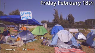 Israeli freedom camp violent eviction [upl. by Hseyaj]