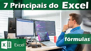 As 7 Funções mais usadas do EXCEL Fórmulas Passo a Passo sem instalar nada [upl. by Mcclelland]