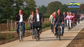 Opening fietspad Mozartstraat Elst  Park Lingezegen [upl. by Willock]