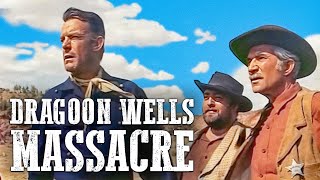 Dragoon Wells Massacre  Free Cowboy Film  Old West [upl. by Panchito]