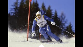 Ingemar Stenmark wins slalom Kitzbühel 1982 [upl. by Erasme]