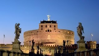 Castel santAngelo e il cupolone di San Pietro Roma [upl. by Rhodes829]