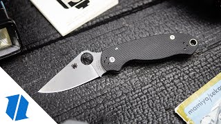 Spyderco Para 3  Knife Overview [upl. by Lemrahc412]