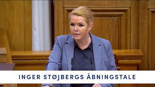 Inger Støjbergs åbningstale [upl. by Ecidnak]