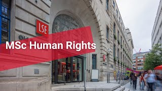 Studying MSc Human Rights at LSE [upl. by Aretha]