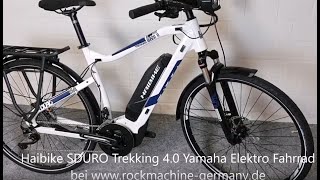 Haibike SDURO Trekking 40 Yamaha PWSE 70NM Multi Switch Ontube 500WH Shimano XT Elektro Fahrrad [upl. by Balsam]