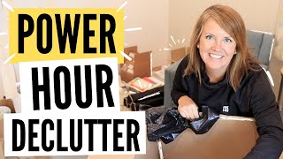 59 minutes of guided decluttering GET A TON DONE [upl. by Syramad]