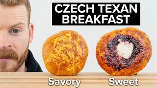 How to make Kolaches the Czech Pastry that is loved in Texas [upl. by Cob]