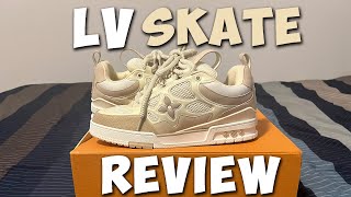 Louis Vuitton Skate Sneaker Review HEAT [upl. by Renat]