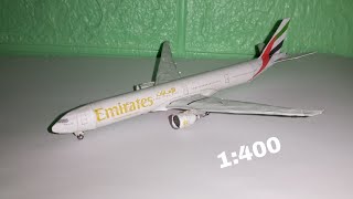 Emirates B777 1400 Papercraft Tutorial LittleModelAirport [upl. by Ibrek]