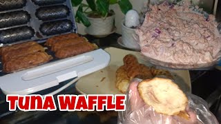 How to make Easy TUNA WAFFLE How to make TUNA Filling Negosyo Ideas 💡 [upl. by Ingeborg]