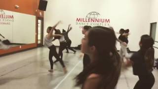 Contemporary class at Millennium Dance Complex OC [upl. by Serles]