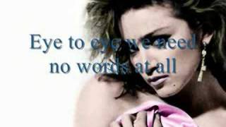 Madonna  Crazy For You  Lyrics [upl. by Aneekan]