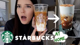 Making Starbucks Drinks At Home [upl. by Aduh]