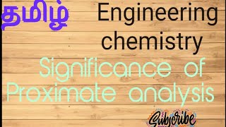 Significance of Proximate analysis [upl. by Tnecniv]