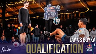 Boyka vs Jay  Qualification  Red Bull Street Style 2023 [upl. by Imuya]