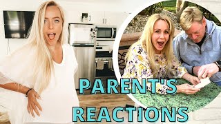 TELLING BOTH PARENTS IM PREGNANT  THEIR REACTIONS  The Beeston Fam [upl. by Necyrb]