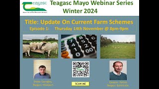 Winter Webinars 2024 Episode 1 Farm Schemes [upl. by Agnese]