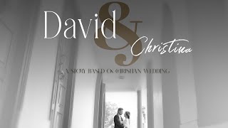 Christian wedding full video  David amp Christina [upl. by Ybanrab]