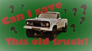 So you want to fix up a rare old truck  JFawkit Jeep J10 Episode 1 [upl. by Akfir]