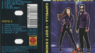 CAPELLA  U GOT 2 KNOW  ALBUM  1994 CASSETTE RIP [upl. by Atalie]