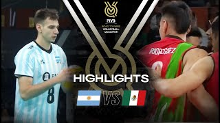 🇦🇷 ARG vs 🇲🇽 MEX  Highlights  Mens OQT 2023 [upl. by Anairad]