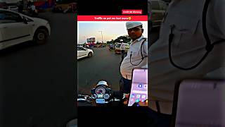 Police vale ne pet me laat mara 🤬  shorts viralshorts bikestunt automobilebikeloverbikelover [upl. by Etna611]